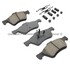 1003-1047BC by MPA ELECTRICAL - Quality-Built Disc Brake Pad Set - Black Series, Ceramic, with Hardware