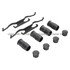 1003-1047BC by MPA ELECTRICAL - Quality-Built Disc Brake Pad Set - Black Series, Ceramic, with Hardware