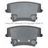 1003-1057BC by MPA ELECTRICAL - Quality-Built Disc Brake Pad Set - Black Series, Ceramic, with Hardware