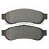 1003-1067M by MPA ELECTRICAL - Quality-Built Disc Brake Pad Set - Black Series, Semi-Metallic, with Hardware