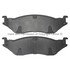 1003-1066M by MPA ELECTRICAL - Quality-Built Disc Brake Pad Set - Black Series, Semi-Metallic, with Hardware