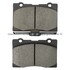 1003-1091M by MPA ELECTRICAL - Quality-Built Black Series Semi-Metallic Brake Pads w/ Hardware