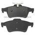 1003-1095C by MPA ELECTRICAL - Quality-Built Disc Brake Pad Set - Black Series, Ceramic, with Hardware