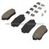 1003-1105C by MPA ELECTRICAL - Quality-Built Black Series Ceramic Brake Pads w/ Hardware