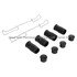 1003-1107C by MPA ELECTRICAL - Quality-Built Black Series Ceramic Brake Pads w/ Hardware