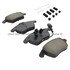 1003-1107C by MPA ELECTRICAL - Quality-Built Black Series Ceramic Brake Pads w/ Hardware