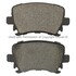 1003-1108M by MPA ELECTRICAL - Quality-Built Disc Brake Pad Set - Black Series, Semi-Metallic, with Hardware