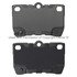 1003-1113AM by MPA ELECTRICAL - Quality-Built Black Series Semi-Metallic Brake Pads w/ Hardware