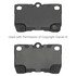 1003-1113AC by MPA ELECTRICAL - Quality-Built Black Series Ceramic Brake Pads w/ Hardware