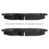 1003-1118M by MPA ELECTRICAL - Quality-Built Disc Brake Pad Set - Black Series, Semi-Metallic, with Hardware