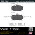 1003-1118M by MPA ELECTRICAL - Quality-Built Disc Brake Pad Set - Black Series, Semi-Metallic, with Hardware