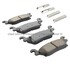 1003-1120C by MPA ELECTRICAL - Quality-Built Black Series Ceramic Brake Pads w/ Hardware