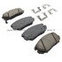 1003-1125AC by MPA ELECTRICAL - Quality-Built Disc Brake Pad Set - Black Series, Ceramic, with Hardware