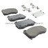 1003-1149M by MPA ELECTRICAL - Quality-Built Disc Brake Pad Set - Black Series, Semi-Metallic, with Hardware