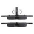 1003-1170M by MPA ELECTRICAL - Quality-Built Disc Brake Pad Set - Black Series, Semi-Metallic, with Hardware