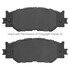 1003-1178M by MPA ELECTRICAL - Quality-Built Black Series Semi-Metallic Brake Pads w/ Hardware