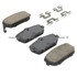 1003-1180C by MPA ELECTRICAL - Quality-Built Black Series Ceramic Brake Pads w/ Hardware