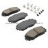 1003-1184AC by MPA ELECTRICAL - Quality-Built Disc Brake Pad Set - Black Series, Ceramic, with Hardware