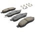 1003-1183C by MPA ELECTRICAL - Quality-Built Black Series Ceramic Brake Pads w/ Hardware