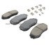 1003-1188C by MPA ELECTRICAL - Quality-Built Black Series Ceramic Brake Pads w/ Hardware