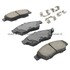 1003-1195C by MPA ELECTRICAL - Quality-Built Black Series Ceramic Brake Pads w/ Hardware