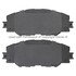 1003-1211C by MPA ELECTRICAL - Quality-Built Disc Brake Pad Set - Black Series, Ceramic, with Hardware