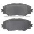 1003-1210C by MPA ELECTRICAL - Quality-Built Disc Brake Pad Set - Black Series, Ceramic, with Hardware