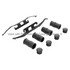 1003-1229M by MPA ELECTRICAL - Quality-Built Disc Brake Pad Set - Black Series, Semi-Metallic, with Hardware