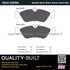 1003-1229M by MPA ELECTRICAL - Quality-Built Disc Brake Pad Set - Black Series, Semi-Metallic, with Hardware