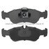 1003-1229M by MPA ELECTRICAL - Quality-Built Disc Brake Pad Set - Black Series, Semi-Metallic, with Hardware