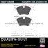 1003-1240BM by MPA ELECTRICAL - Quality-Built Black Series Semi-Metallic Brake Pads w/ Hardware