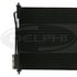 Delphi CF20020 A/C Condenser CONDENSER