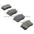 1003-0340M by MPA ELECTRICAL - Quality-Built Disc Brake Pad, Black Series, Semi-Metallic