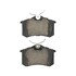 1003-0340C by MPA ELECTRICAL - Quality-Built Disc Brake Pad Set - Black Series, Ceramic