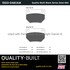 1003-0461AM by MPA ELECTRICAL - Quality-Built Black Series Semi-Metallic Brake Pads