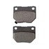 1003-0461AM by MPA ELECTRICAL - Quality-Built Black Series Semi-Metallic Brake Pads