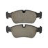 1003-0781M by MPA ELECTRICAL - Quality-Built Black Series Semi-Metallic Brake Pads w/ Hardware