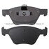 1003-0853AM by MPA ELECTRICAL - Quality-Built Black Series Semi-Metallic Brake Pads w/ Hardware