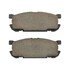 1003-0891C by MPA ELECTRICAL - Quality-Built Black Series Ceramic Brake Pads w/ Hardware