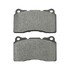 1003-1016M by MPA ELECTRICAL - Quality-Built Black Series Semi-Metallic Brake Pads