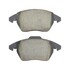 1003-1107M by MPA ELECTRICAL - Quality-Built Black Series Semi-Metallic Brake Pads w/ Hardware