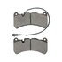 1003-1116AM by MPA ELECTRICAL - Quality-Built Disc Brake Pad, Black Series, Semi-Metallic