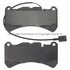 1003-1116AM by MPA ELECTRICAL - Quality-Built Disc Brake Pad, Black Series, Semi-Metallic