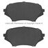 1003-1179M by MPA ELECTRICAL - Quality-Built Disc Brake Pad Set - Black Series, Semi-Metallic, with Hardware