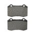 1003-1270BM by MPA ELECTRICAL - Quality-Built Disc Brake Pad, Black Series, Semi-Metallic