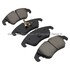 1003-1322AC by MPA ELECTRICAL - Quality-Built Disc Brake Pad Set - Black Series, Ceramic, with Hardware