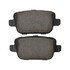 1003-1314AC by MPA ELECTRICAL - Quality-Built Black Series Ceramic Brake Pads w/ Hardware