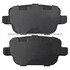 1003-1314AC by MPA ELECTRICAL - Quality-Built Black Series Ceramic Brake Pads w/ Hardware