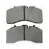 1003-1369M by MPA ELECTRICAL - Quality-Built Disc Brake Pad Set - Black Series, Semi-Metallic, with Hardware