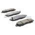 1003-1378AC by MPA ELECTRICAL - Quality-Built Disc Brake Pad Set - Black Series, Ceramic